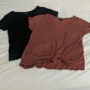 Express Tie Tee Bundle Size Medium